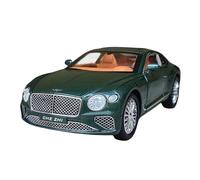 EMRGAZQD Veicoli a Motore in Scala 1:24 for Bentley Continental GT Mini Simulation Modello di Auto in Lega Pressofusa Collezione di Ornamenti Modello di Auto Replica(Green)