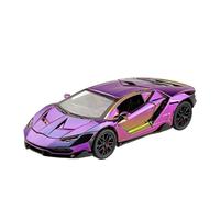 EMRGAZQD Veicoli a Motore in Scala 1:24 for Lamborghini Aventador LP700-4 Modello di Auto in Lega in Scala Simulata Modello in Metallo Decorazione Creativa Modello di Auto Replica(Purple)