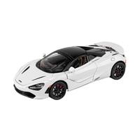 EMRGAZQD Veicoli a Motore in Scala 1:24 for McLaren 720s Mini Simulation, Modello di Auto in Lega Pressofusa Collezione di Ornamenti. Modello di Auto Replica(White)