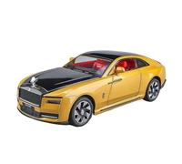 EMRGAZQD Veicoli a Motore in Scala 1:24 for Simulazione della for Rolls-Royce Spectre Modello di Auto in Lega, Modello in Metallo Ornamenti Creativi Decorazione Modello di Auto Replica(Gold)