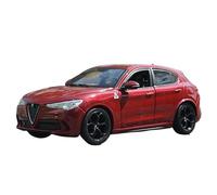 EMRGAZQD Veicoli a Motore in Scala 1/24 per Alfa Romeo Stelvio SUV Fuoristrada Simulazione Modellini in Lega di Automobili Veicoli Pressofusi in Scala Modello di Auto Replica