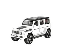 EMRGAZQD Veicoli a Motore in Scala 1:32 for Benz G63 Amg Miniatura Statica in Lega di Metallo Pressofuso Modello di Auto da Collezione Ornamenti Modello di Auto Replica(White)
