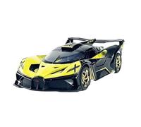 EMRGAZQD Veicoli a Motore in Scala 1/32 for Bugatti Bolide GT Modello di Auto in Lega Pressofusa, Collezione di Decorazioni Espositive Creative Modello di Auto Replica(Yellow)