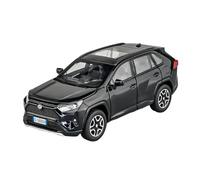EMRGAZQD Veicoli a Motore in Scala 1:32 for La Collezione di Modelli di Auto in Lega Pressofusa Modello for Toyota Rav4 Fuoristrada Mini Simulazione Statica. Modello di Auto Replica(Black)