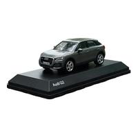 EMRGAZQD Veicoli a Motore in Scala 1/43 per Audi Q2 SUV Replica Auto Ornamenti Statici Pressofusi Veicoli Souvenir Modello di Auto in Scala Modello di Auto Replica(Chrome)