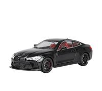 EMRGAZQD Veicoli a Motore in Scala Collezione di Modelli di Auto in Lega Pressofusa in Scala Statica for BMW M4 G82 in Scala 1:24 Modello di Auto Replica(Black)