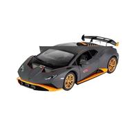 EMRGAZQD Veicoli a Motore in Scala Modello di Auto in Metallo Pressofuso in Lega in Scala 1:24 for Lamborghini STO Ornamenti Commemorativi da Collezione Statici Modello di Auto Replica(Black)