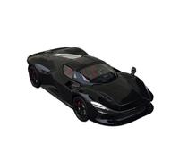 EMRGAZQD Veicoli a Motore in Scala Modello di Auto in Metallo Pressofuso Lega in Scala 1:22 for Ferrari Daytona SP3 Ornamenti Commemorativi da Collezione Statici Modello di Auto Replica(Black)