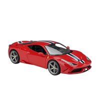 EMRGAZQD Veicoli a Motore in Scala Modello Di Auto In Scala 1/18 Per La Collezione Regalo Di Auto Replica Di Simulazione Ferrari 458 Speciale Modello di Auto Replica