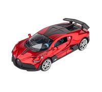 EMRGAZQD Veicoli a Motore in Scala Modello di Simulazione di Veicoli in Lega Pressofusa in Scala 1:24 for Bugatti Divo Luxury Adult Collection Hobby Modello di Auto Replica(Red)