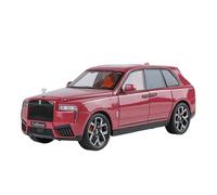 EMRGAZQD Veicoli a Motore in Scala Modello di Simulazione Veicoli in Lega Pressofusa in Scala 1:24 for Rolls-Royce Cullinan Luxury Adult Collection Hobby Modello di Auto Replica(Red)