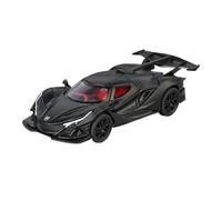 EMRGAZQD Veicoli a Motore in Scala Ornamenti for Vetrine di Esposizione in Lega di Zinco Pressofusa in Miniatura for Apollo IE in Scala 1:32 Modello di Auto Replica(Black)