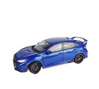 EMRGAZQD Veicoli a Motore in Scala Scala 1:18 For Honda Civic Type-R 2020 Lega Pressofusa In Metallo Simulazione Mini Modello Di Auto Giocattolo Regalo Modello di Auto Replica(Blue)