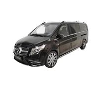 EMRGAZQD Veicoli a Motore in Scala Simulazione in Lega Pressofusa for Modello di Auto for Benz V260L in Scala 1:18 Commerciale in Metallo Monovolume Classe V Modello di Auto Replica(Black)