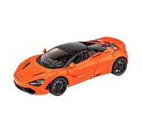 EMRGAZQD Veicoli a Motore in Scala Veicolo di Simulazione in Lega Pressofusa in Scala 1:24 for Modelli Auto for McLaren 720S Oggetti da Collezione for Appassionati Modello di Auto Replica(Orange)