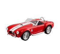 EMRGAZQD Veicoli a Motore in Scala Veicolo di Simulazione in Lega Pressofusa in Scala 1:24 for Shelby Cobra 1965 Modello Auto for Appassionati Oggetti da Collezione Modello di Auto Replica(Red)