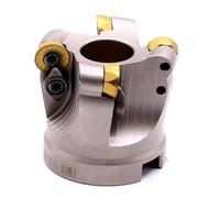 EMRW 6R 5R RP 63 50 100 RPMT 1003 1204 Inserti in metallo duro Testa di fresa Lavorazione di taglio Fresa a punta tonda Fresa a spianare(EMRW6R63-22-4T)