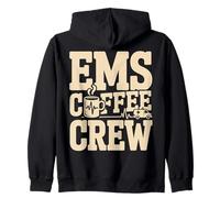 EMS Coffee Crew Paramedico EMT Primo soccorritore Felpa con Cappuccio