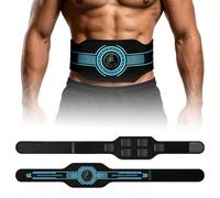 EMS Elettrostimolatore Addominali, Elettrostimolatore Muscolare, Dotato Di 10 Modalità e 39 Livelli Di Intensità, EMS Elettrostimolatores Muscolare USB Ricaricabile,Adatto Sia per Uomini Che per Donne