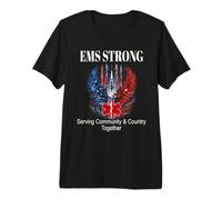 EMS-EMT Patriotic Eagle-Jets al Servizio di Star of Life della comunità Maglietta Premium