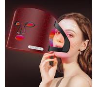 EMS - Maschera di bellezza per terapia con luce a LED, 4 colori, in silicone, per la cura della pelle, anti-invecchiamento, rassodamento e ringiovanimento, dispositivi per la cura della casa per ogni