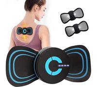 EMS - Mini massaggiatore elettrico elettrico per allenamento muscolare, 6 modalità, senza fili, ricaricabile tramite USB, per addominali, addominali, addominali, braccia, gambe