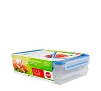EMSA 508557 Scatola Rettangolare 2,65 L Blu Trasparente Polipropilene (PP)