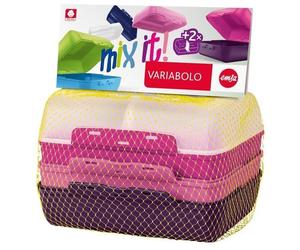 EMSA 517052 recipiente per cibo Multicolore 2 pz 1 St