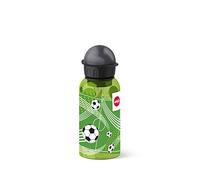 Emsa 518125 Kids Tritan Bottiglia, Tappo-Beccuccio, Decorazione Soccer, bambù, Multicolore, 7 x 7 x 18 cm