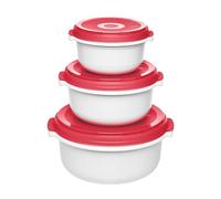 Emsa Micro Family Microonde Set Iniziale Rosso 3 Pezzi 518999-Emsa