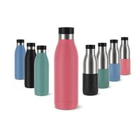 Emsa BLUDROP COLOR BOTELLA ISOTÉRMICA PARA BEBER 0,5 LITROS, BOTELLA TERMO N