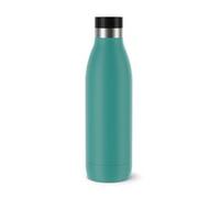 Emsa, Borraccia BluDrop, Capacità 0.7L, Borraccia Termica In Acciaio Inox 18/10, Borraccia 100 % Ermetica e Senza BPA con Chiusura Quick-Press, Rivestimento Soft-Touch, Colore Verde