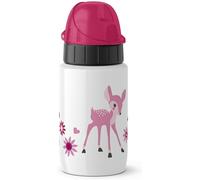 Emsa Borraccia in acciaio inox, 0,4 L, chiusura automatica, 518358, Little Deer