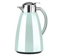 Emsa Campo F4130300 - Caraffa termica da 1 l, chiusura a punta rapida, 100% ermetica, calda per 12 ore, fredda 24 ore, in acciaio inox di alta qualità, facile da pulire, menta pastello