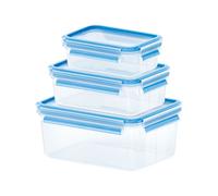 Emsa Clip&Close 508566 Food storage container 3pcs blue Contenitore 508566