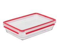 EMSA Clip&Close Glass Frischhaltedose 3 l Glas Rot 600745