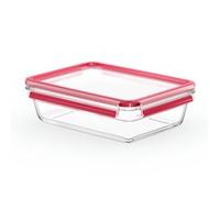 EMSA CLIP & CLOSE N10411 Scatola Rettangolare 2 L Trasparente Vetro N1041100