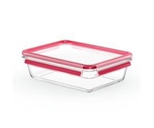 EMSA CLIP & CLOSE N10411 Scatola Rettangolare 2 L Trasparente Vetro N1041100
