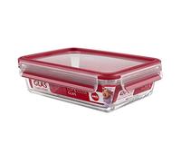 Emsa Clip & Close Vetro Contenitore Salvafreschezza, Rettangolare