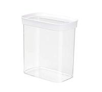 Emsa Contenitore Provviste, Rettangolare, Plastica, Trasparente/Bianco, 1.60 L