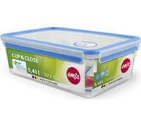 Emsa - Contenitore portaoggetti Clip & Close, 5,5 l, trasparente - 000000000006460098