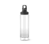 Emsa Drink2Go Tritan F30308 - Borraccia da 0,7 litri, tappo a vite, 100% ermetico, a prova di perdite, lavabile in lavastoviglie, senza BPA, ecologica, esplore, Waves