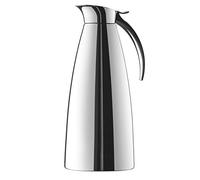 Emsa Eleganza 017009502664 Caraffa Termica, Chiusura Easy Open, Acciaio Inossidabile, 1,3 l