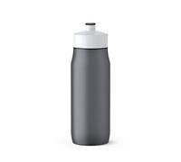 Emsa GmbH 518086 Squeeze Bottiglia 0, 6L Anthracite, PE, Antracite, 6.5 x 6.5 x 21.9 cm