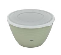 Emsa K32527 Prep&Bake - Ciotola in plastica, 2,75 l, con coperchio conservante per la conservazione in frigorifero, fondo antiscivolo, perfetta stabilità durante la miscelazione, lavabile in