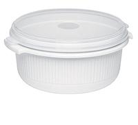 Emsa Micro Family Pentola per Microonde, Bianco, 1,5 L