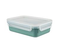 Emsa N1012700 Clip & Close Color Edition Contenitore salvafreschezza, Polvere Verde, 0,8 Liter