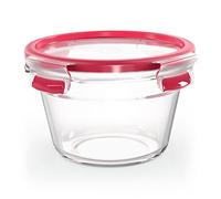 Emsa Clip E Close N1040400 Recipiente Per Cibo Rotondo Scatola 0.9 Litri Traspar