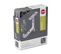 Emsa Poetic 506710 VARIO Staffe per box finestra per parete e ringhiera, premontate, alluminio