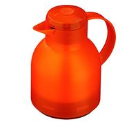 Emsa Samba Caraffa Termica, Chiusura QuickTip, Arancione Traslucido, 1 litro